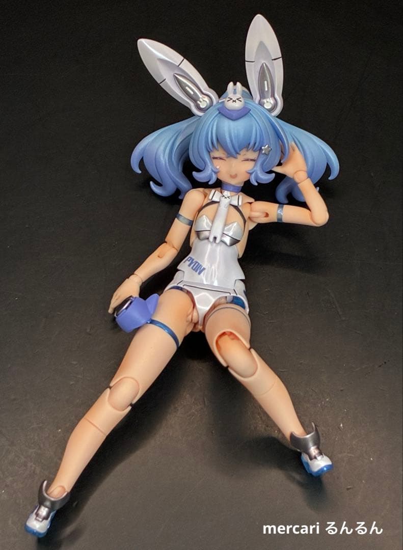 まこまこ メガミデバイス PUNI☆MOFU 雪トゥ 塗装完成品