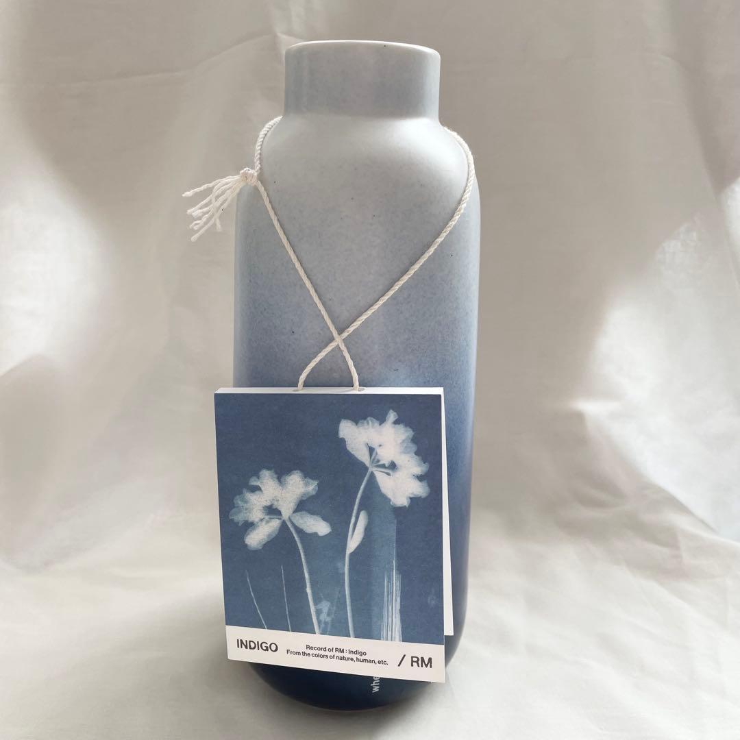 RM ナムジュン　インディゴ　フラワーベース　VASE