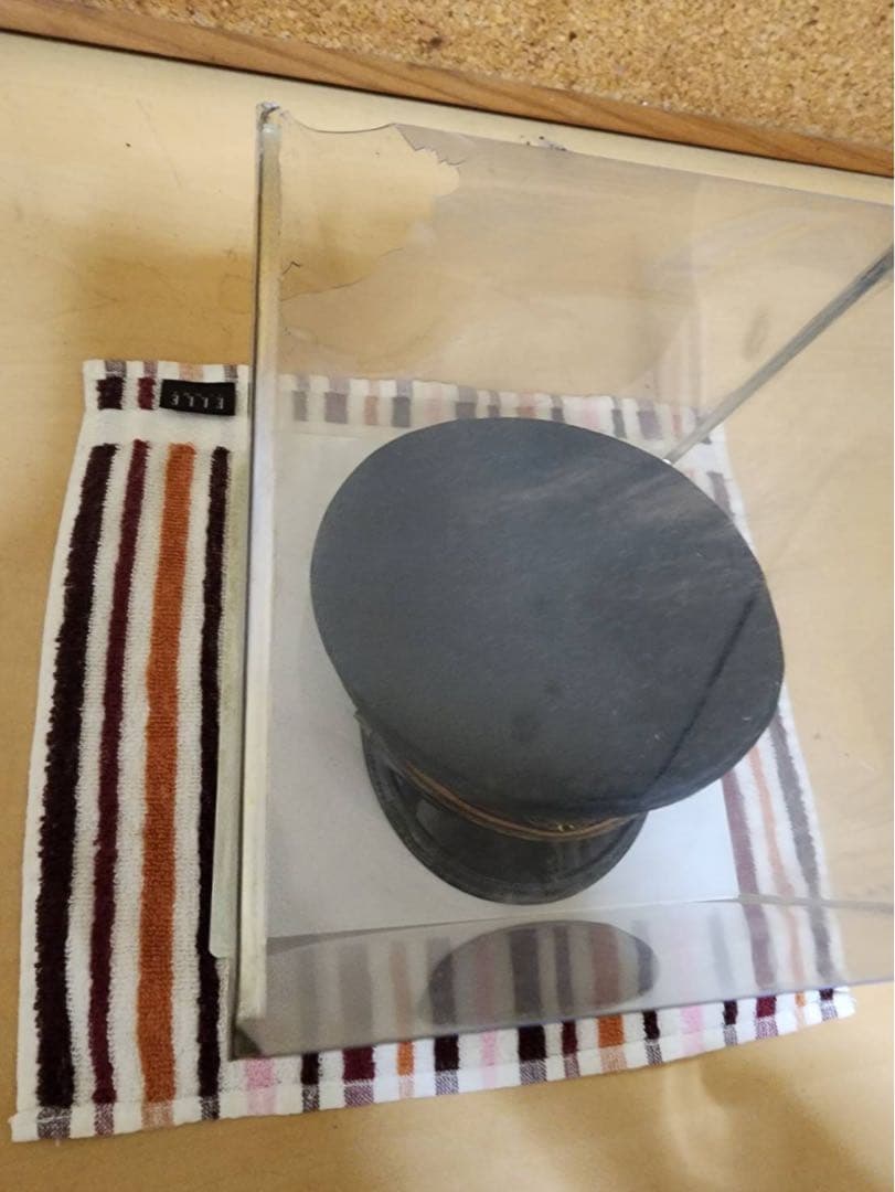 昭和45年製 ネイビーキャップ 日本毛織とミニチュア帽子