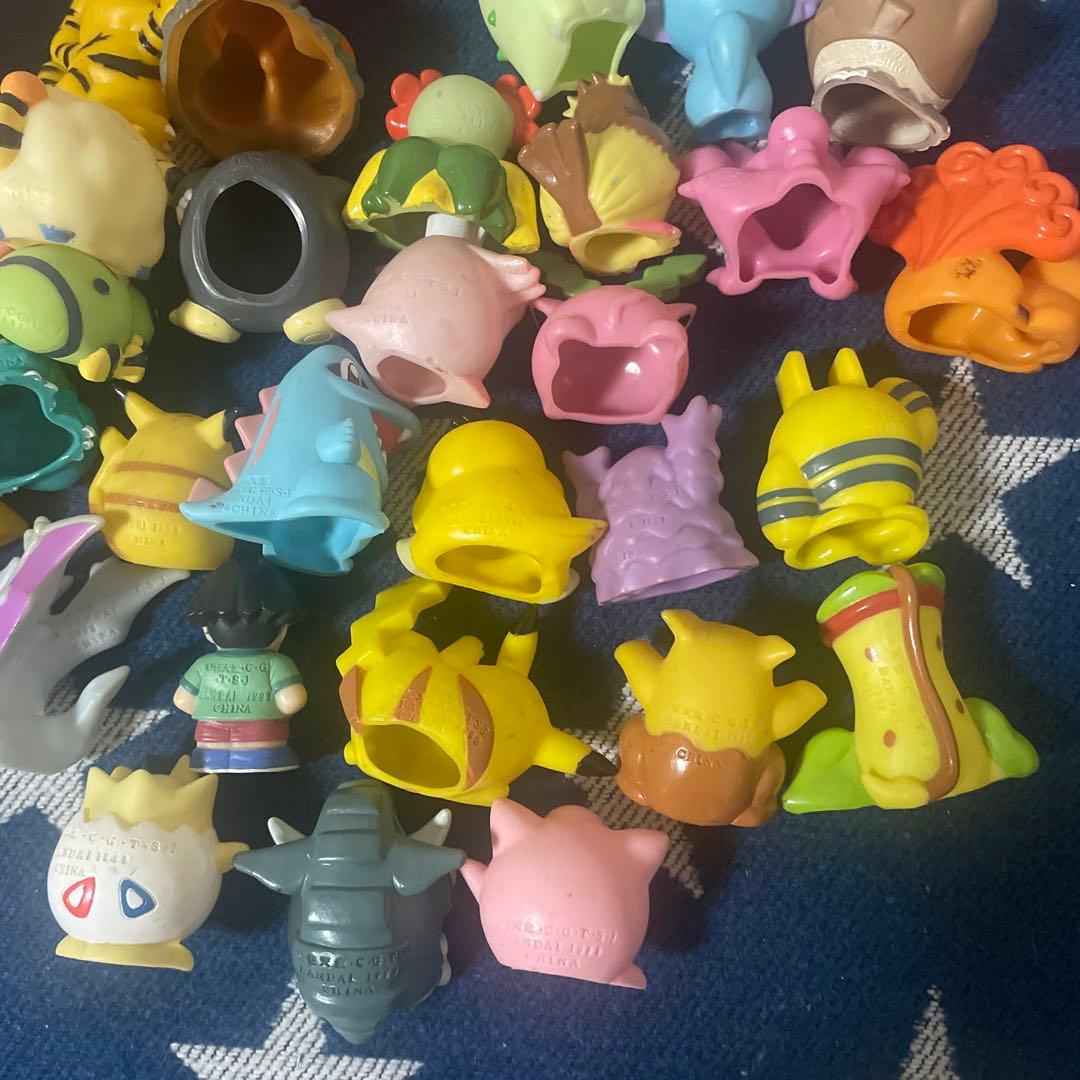 初期ポケモン　ゆび人形　ソフビ
