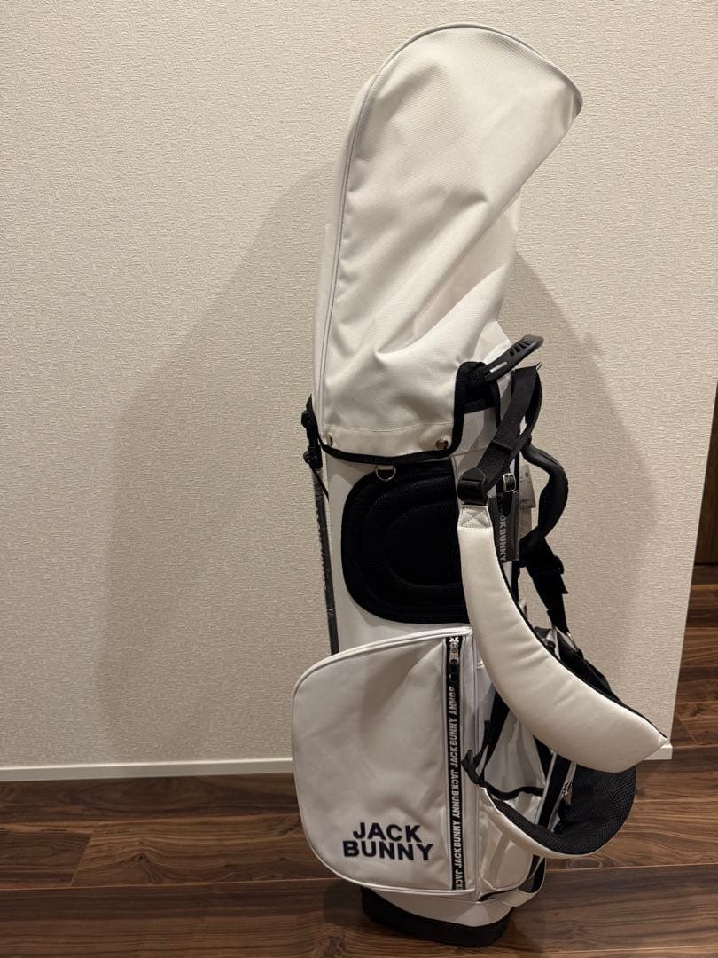 JACK BUNNY キャディバッグ ホワイト