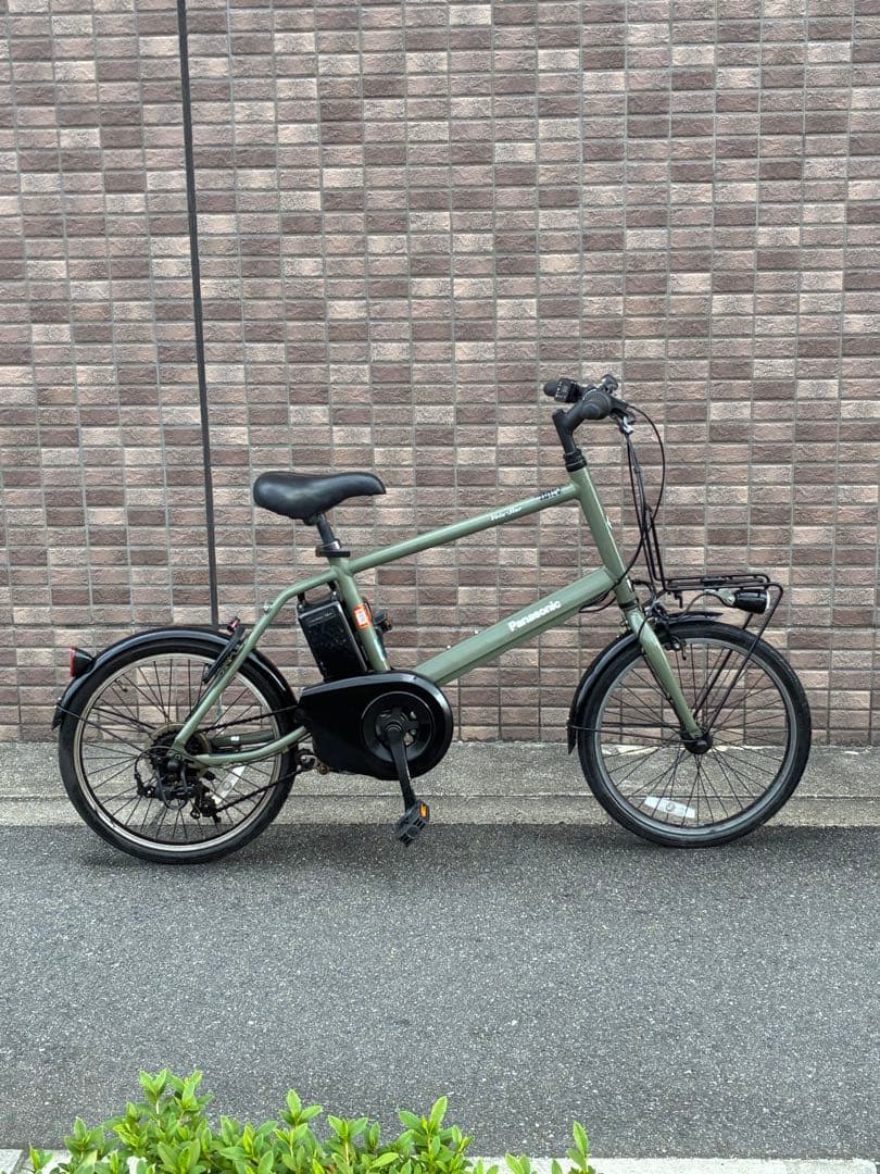 ミニベロ　2倍走ります。大容量バッテリー　ベロスターミニ