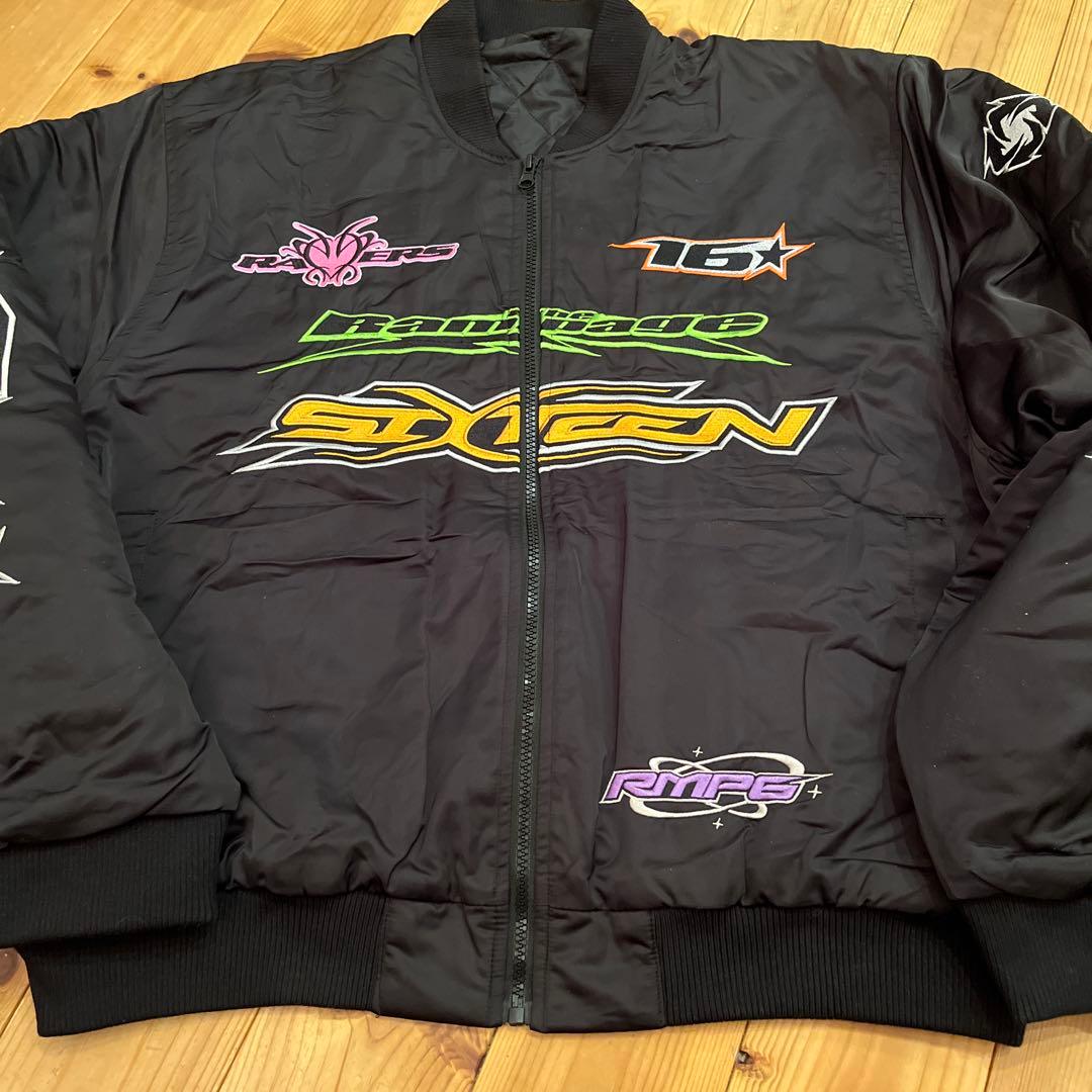 THE RAMPAGE 16BOOSTERZ MV着用MA-1ジャケット