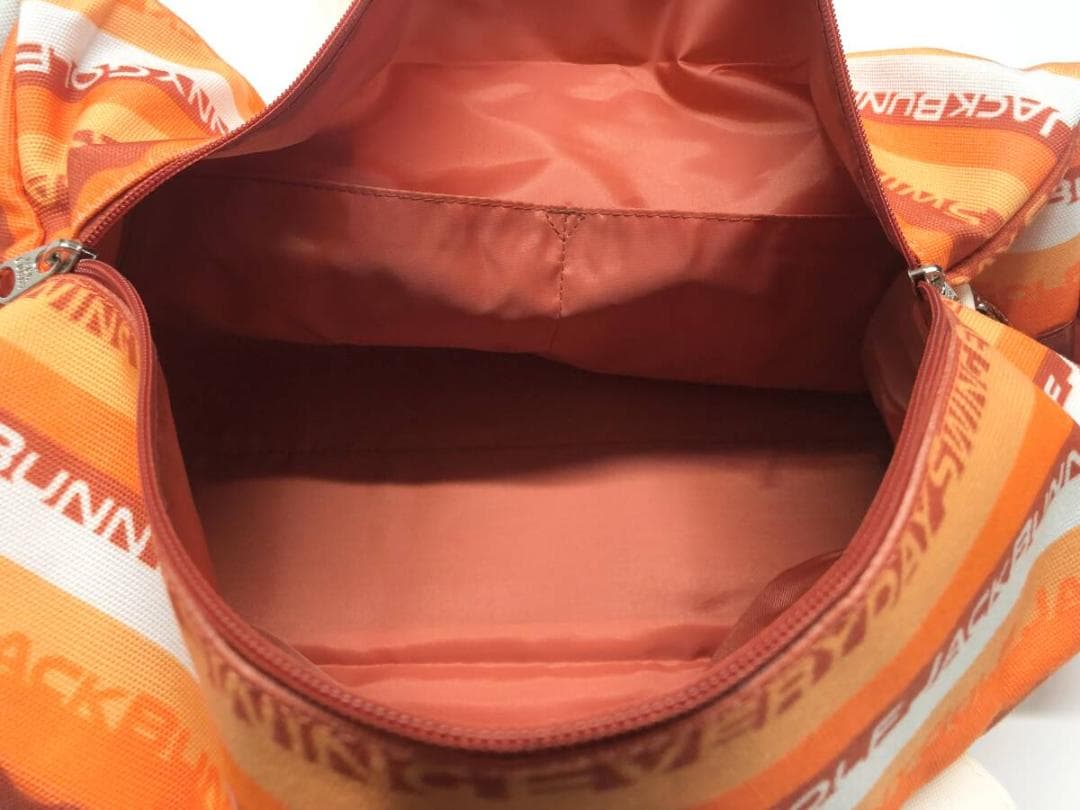 ○★新品 未使用 ジャックバニー ロッカーバック 2WAYショルダー オレンジ