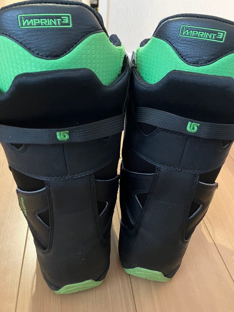 IMPRINT 3 スノーボードブーツ 黒/緑　バートン