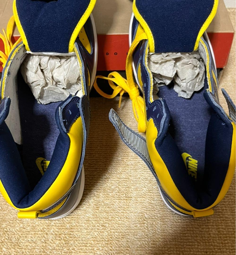 ナイキ　ダンクハイ　ミシガン　98年