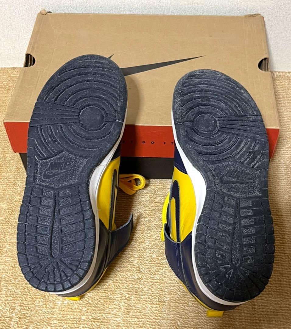 ナイキ　ダンクハイ　ミシガン　98年