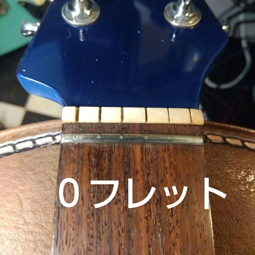 エレキギター 青 3ピックアップ 。 TEISCOビザールギター...