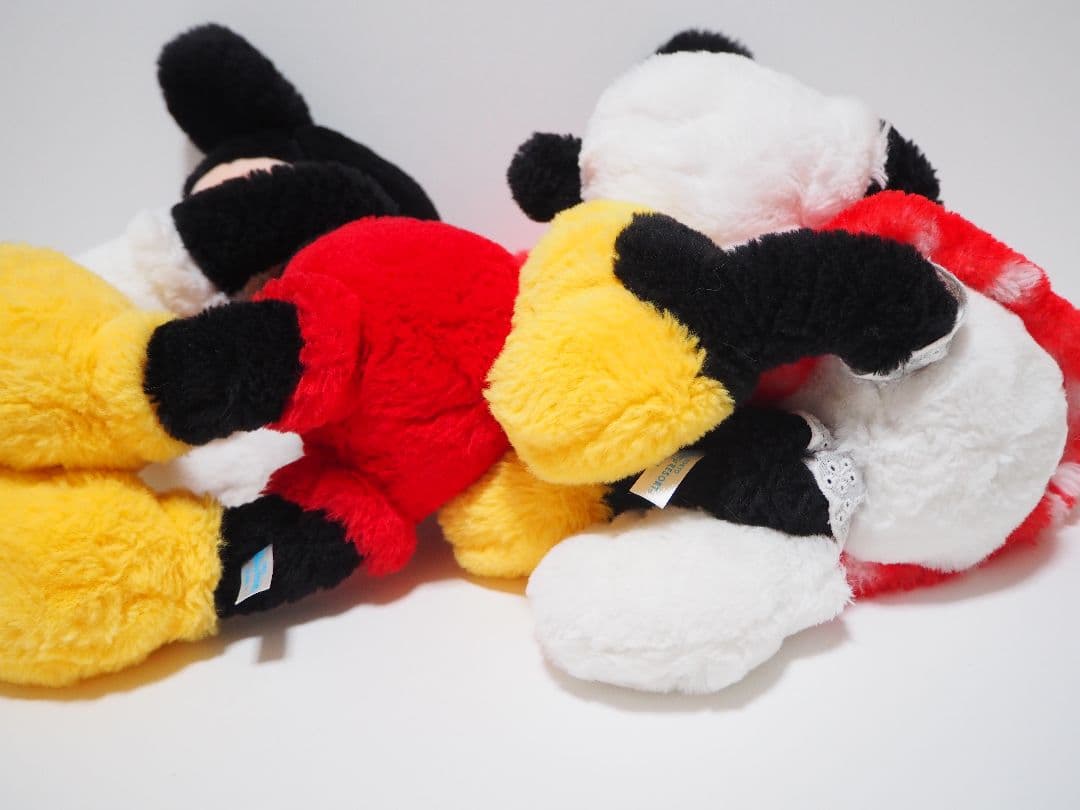 完売品　ディズニー ミニー ミッキー フラッフィープラッシー ぬいぐるみ
