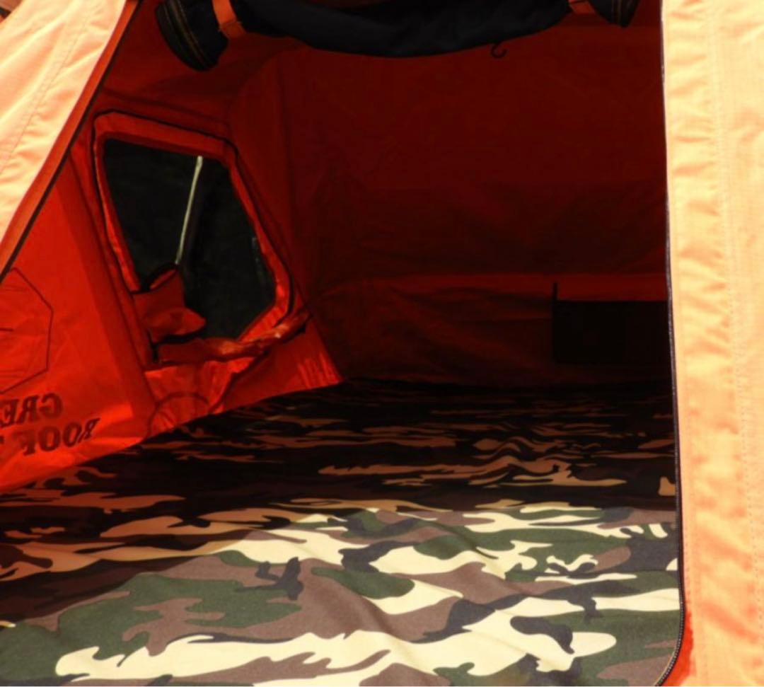 大幅値下げ！　　GRESS ROOF TENT ルーフテント オレンジ
