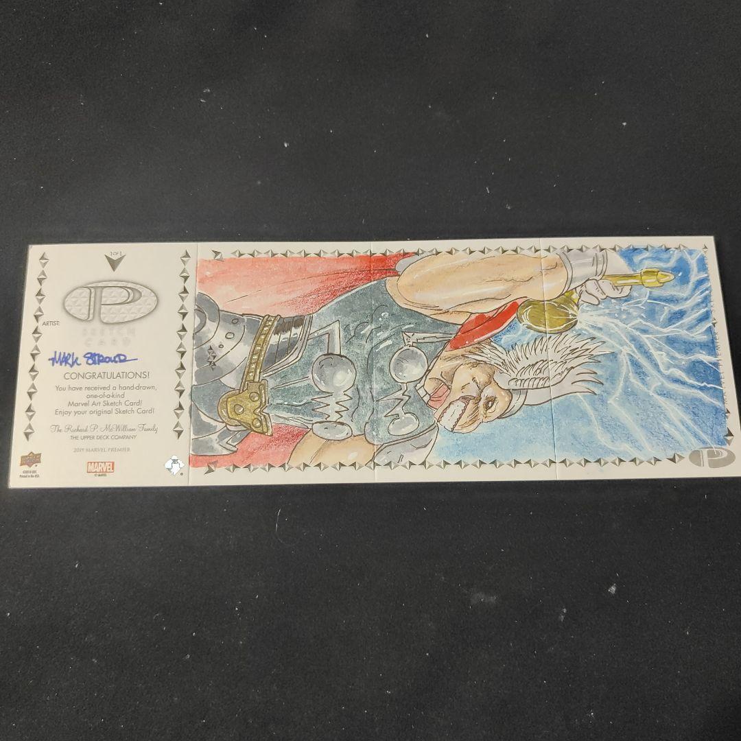 MARVEL　PREMIER　マイティー・ソー　ブックレットスケッチカード
