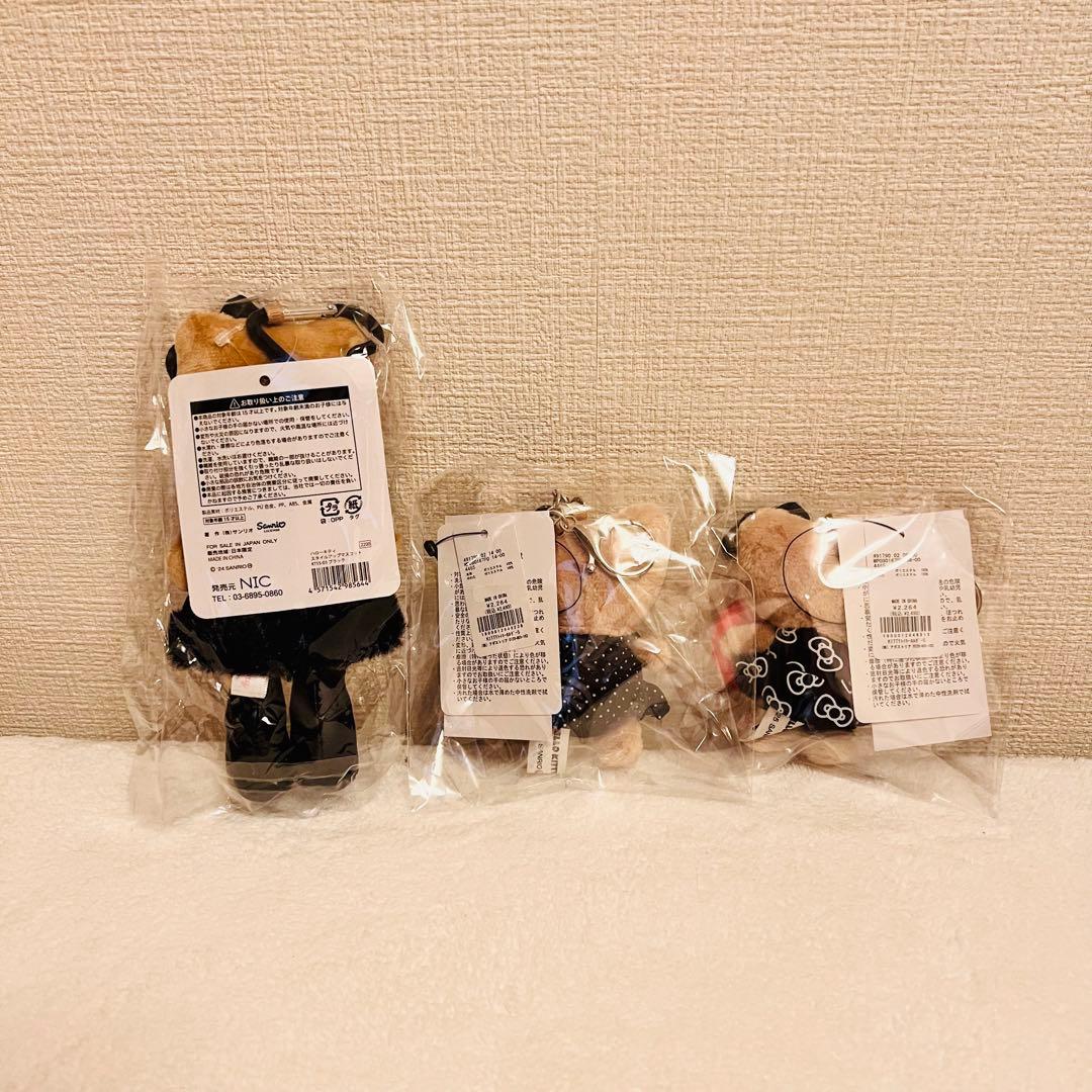 正規品 ハローキティme% GOGO GAL スタイルアップマスコット ブラック