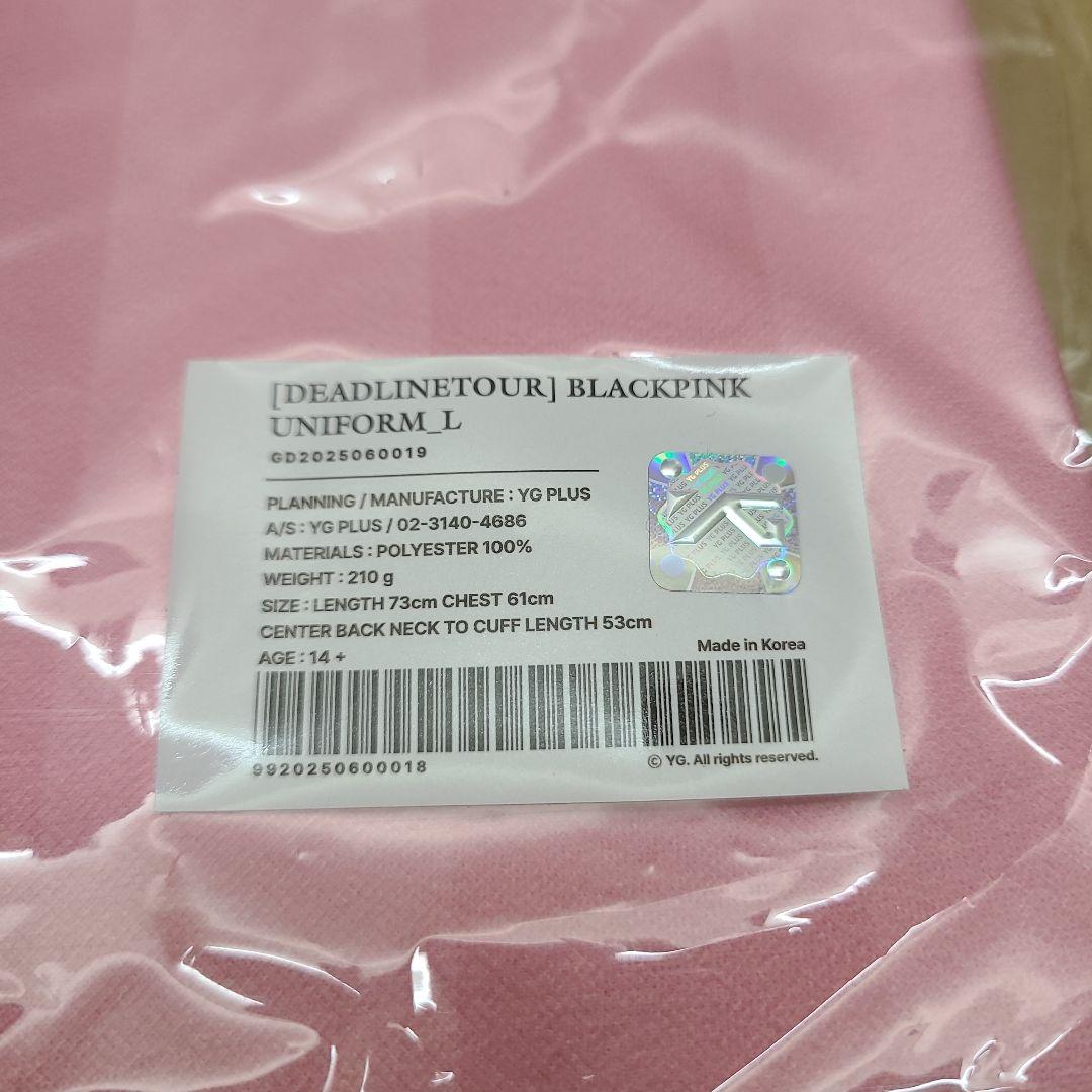 BLACKPINK ユニフォーム T シャツ グッズ Lサイズ