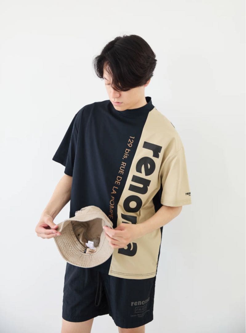 RENOMA GOLF SWITCHING MOCK NECK Sサイズ