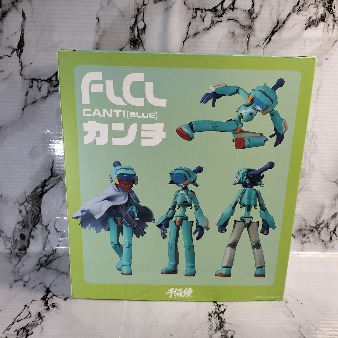千値練　フリクリ　FLCL カンチ 青　赤　RIO:bone　フィギュア