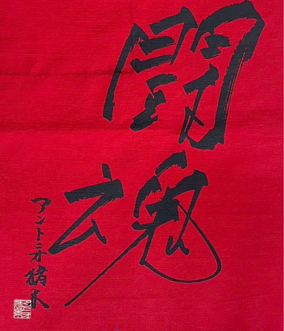 【 新品・未開封 】　アントニオ猪木　前掛け　闘魂バージョン