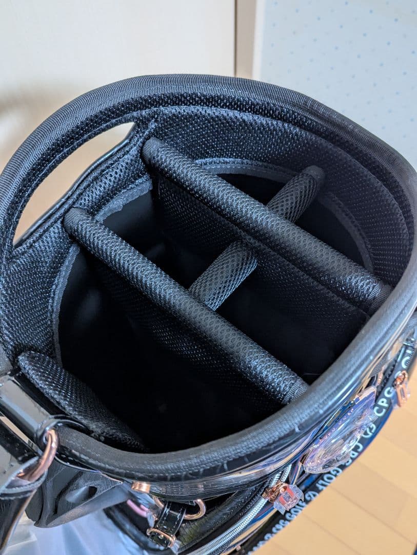 CPG GOLF キャディバッグ ブラック/ピンク