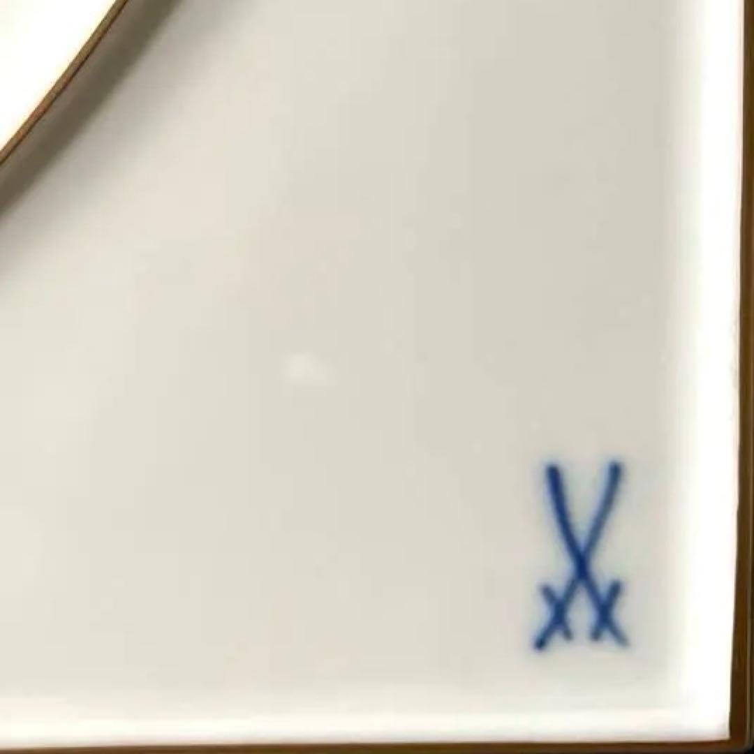 ＊四季の花「Winter」＊額装４２×３８・画２５×２１・Meissen・希少・