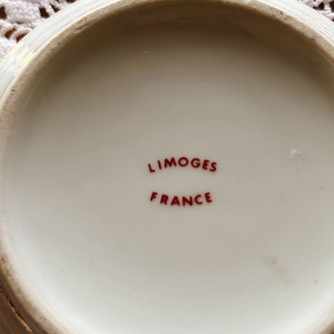 リモージュLIMOGES 可愛い花柄のボンボニエール