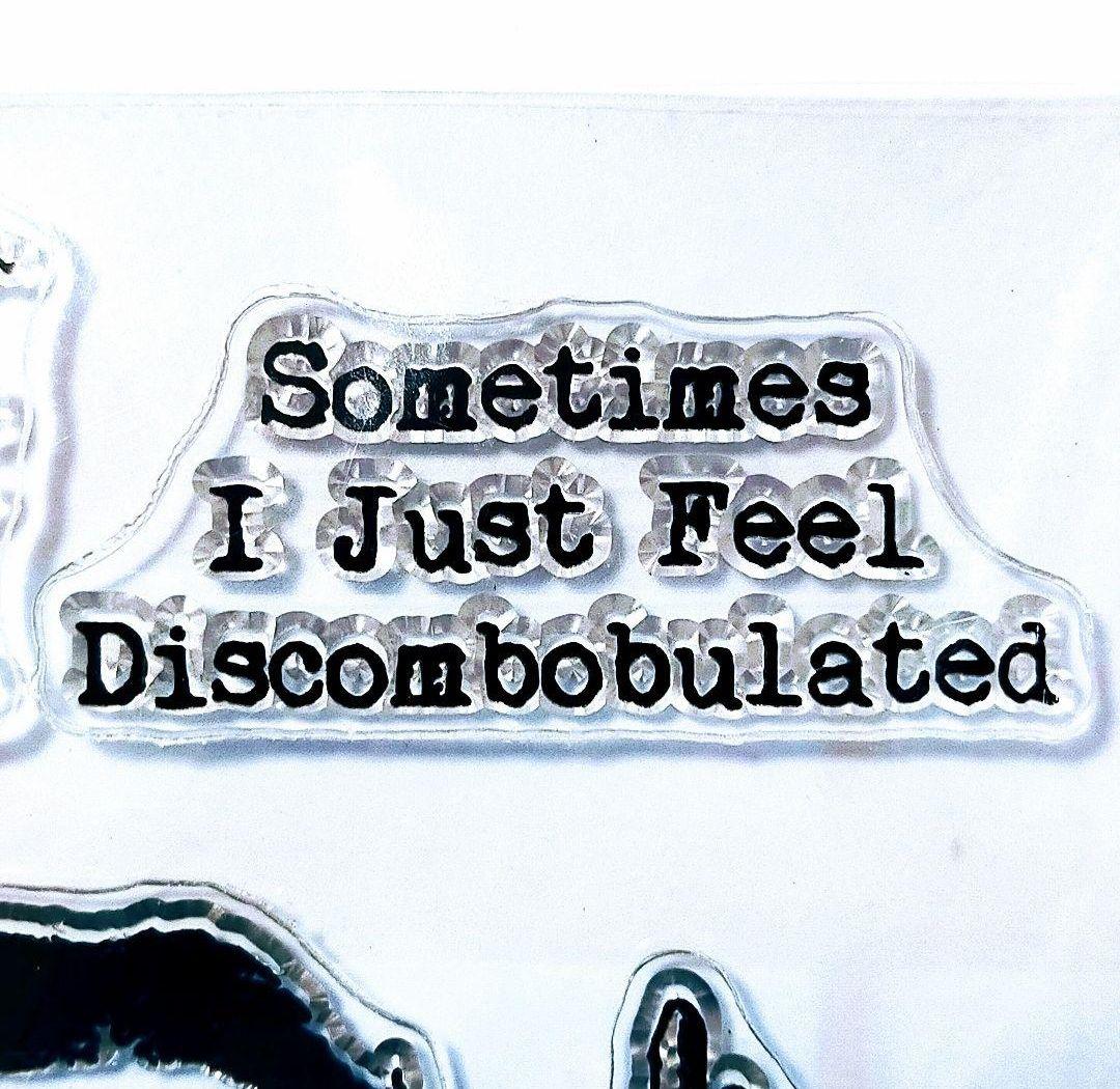 (101)【海外製 】クリアスタンプ ヴィンテージ 紳士 肖像画