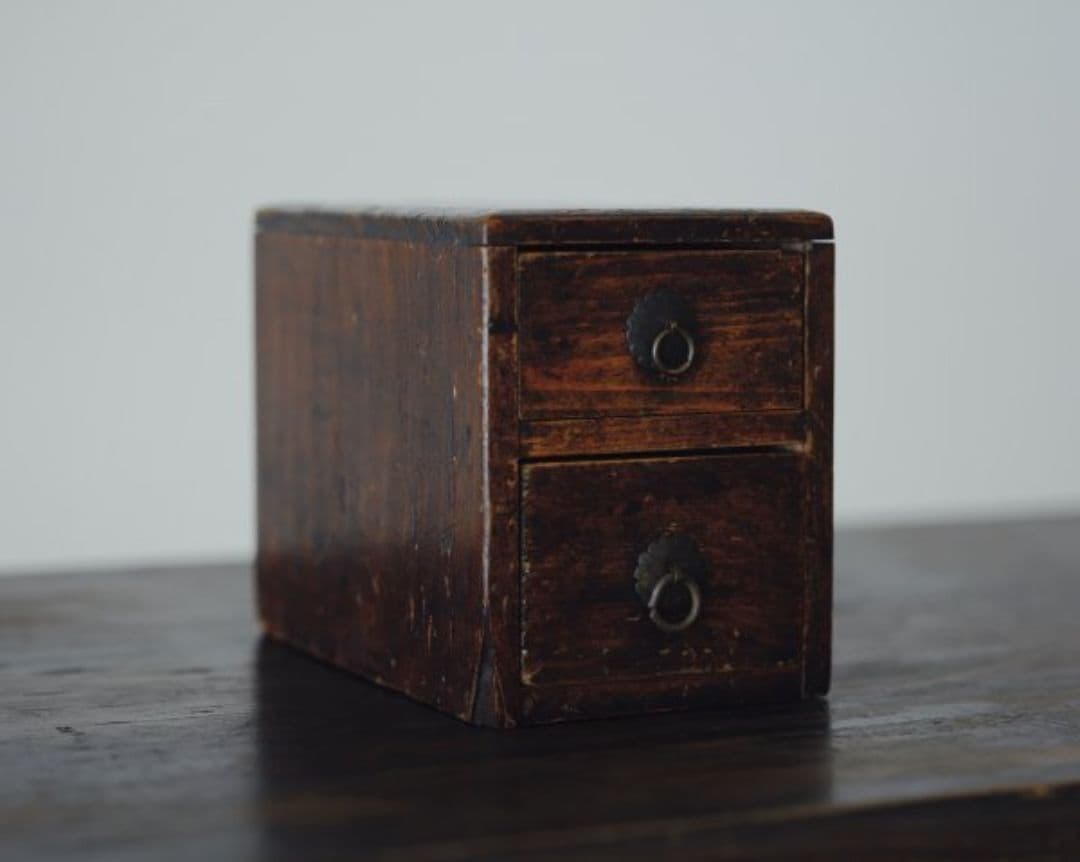 時代 小抽斗 古民芸 古道具 古民具 明治 大正