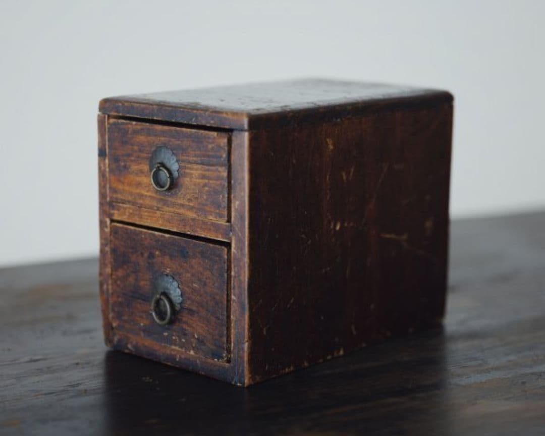 時代 小抽斗 古民芸 古道具 古民具 明治 大正