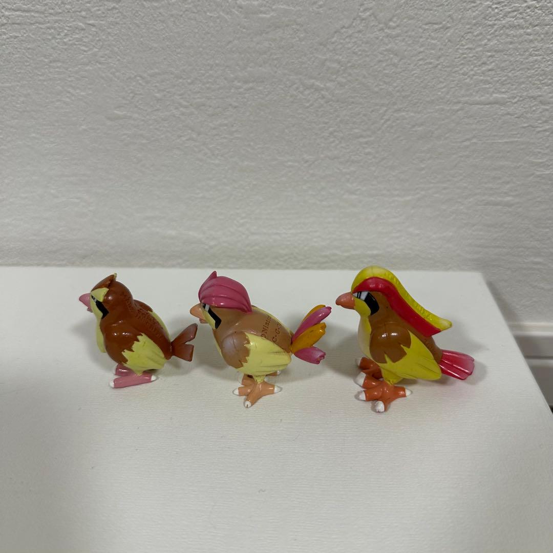 ポケモン モンコレ 初期 ポッポ ピジョン ピジョット 3体セット