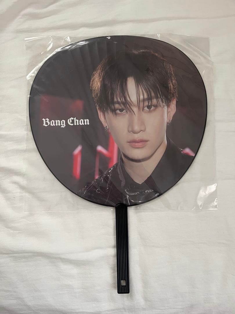straykids バンチャン うちわ2枚、うちわカバー、ペンラカバー
