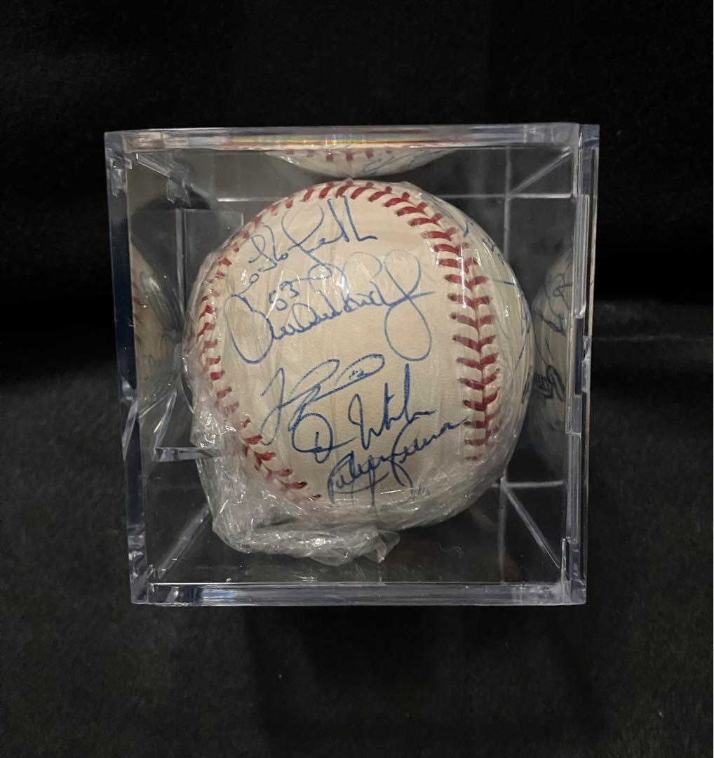 02年季 マリナーズチーム直筆サインボール イチロー・大魔神佐々木・長谷川滋利