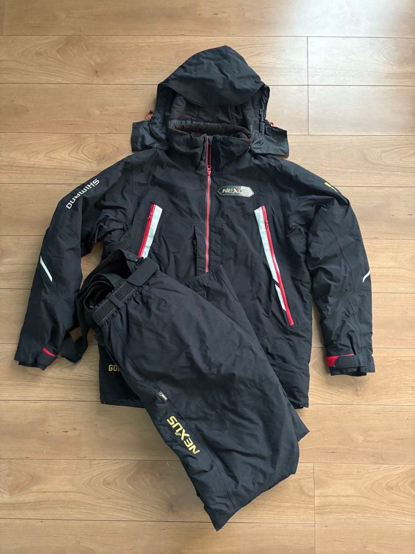 シマノ ネクサス ゴアテックス コールドウェザースーツ　RB-114M XL