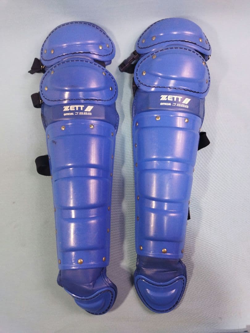 キャッチャーレガース　3点まとめセット　J.S.B.B ZETT snail