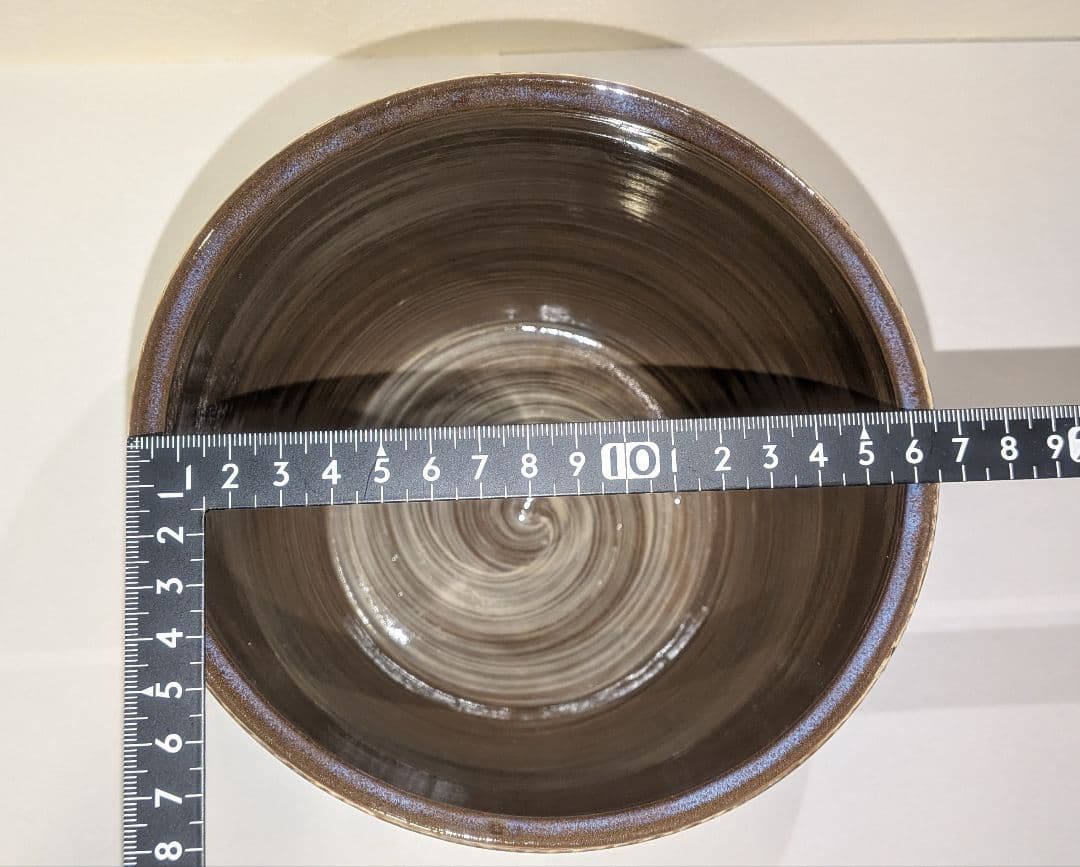 十三代『横石臥牛』刷毛目湖文水指　茶道具　現川焼　臥牛窯　共箱　長崎