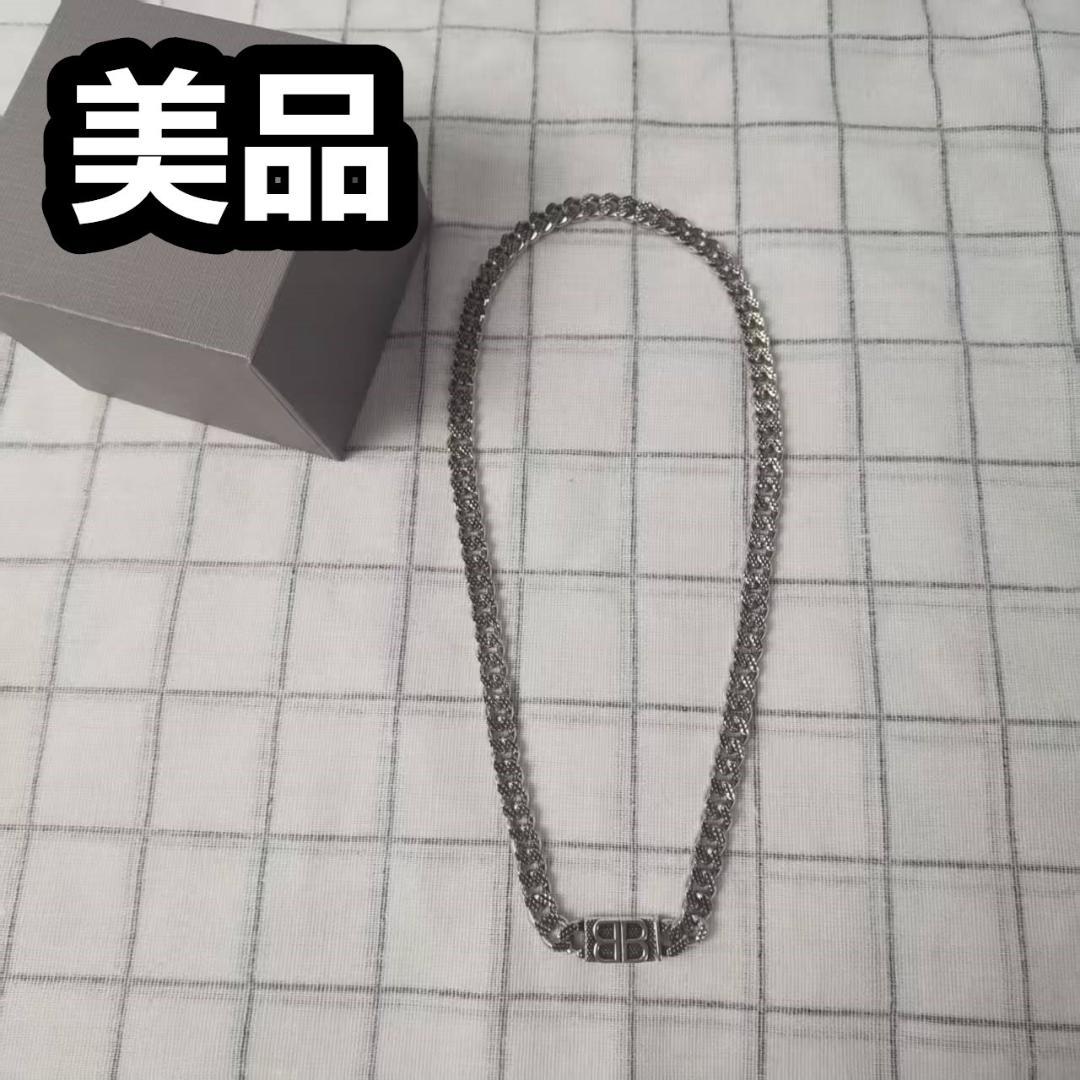 BALENCIAGA BBチェーンネックレス バレンシアガ