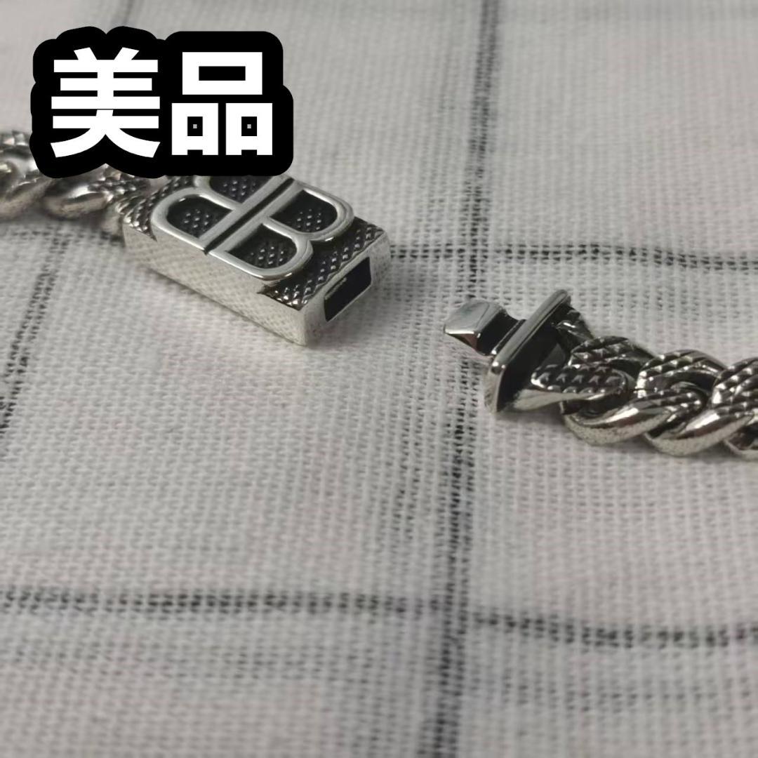 BALENCIAGA BBチェーンネックレス バレンシアガ