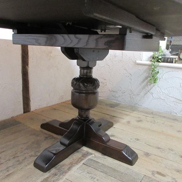 イギリス製 アンティーク 家具 JAYCEE社 ダイニングテーブル 6121e