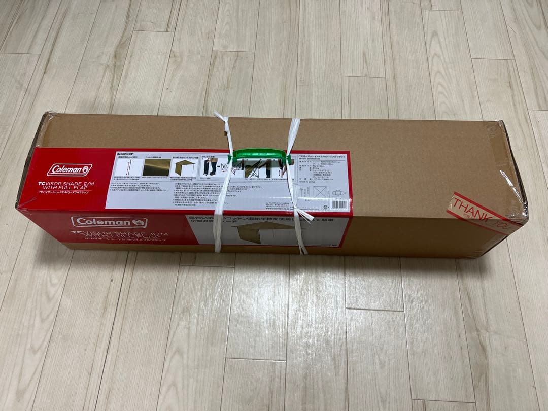 新品未開封 Coleman/コールマン TCバイザーシェードⅡ/Mフルフラップ付