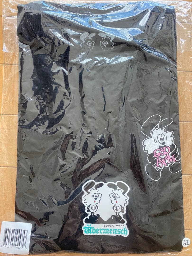 VERDY x G-DRAGON Ubermensch T-Shirt 黒 XL