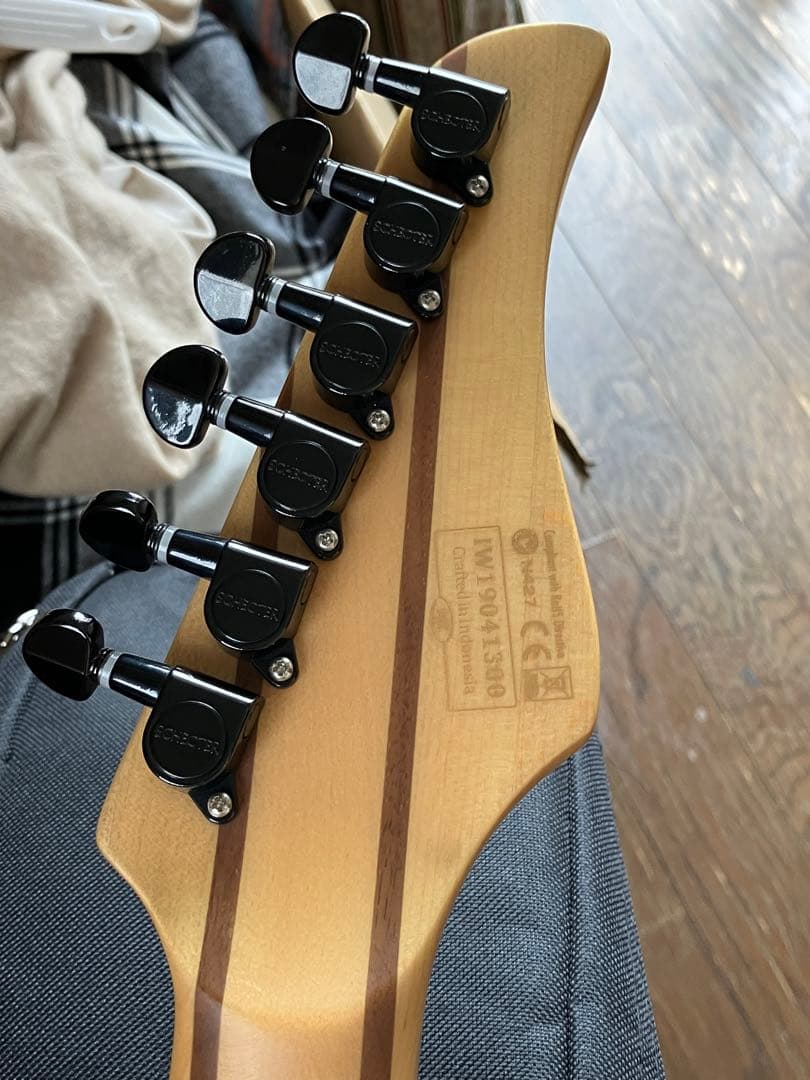 ギター Schecter Reaper-6 FR Charcoal Burst