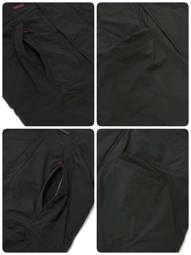 BRIEFING　TAION　 ダウンベンチコート　ヒート温度調節　ホワイト