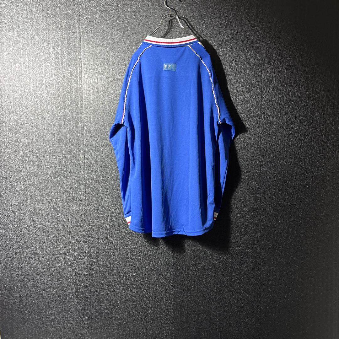 【★フランス代表】 古着 メンズ サッカー ユニフォーム 98年 長袖 2XL