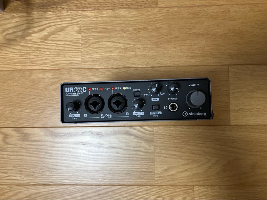【最終値下】UR22C USBオーディオインターフェース　スタインバーグ