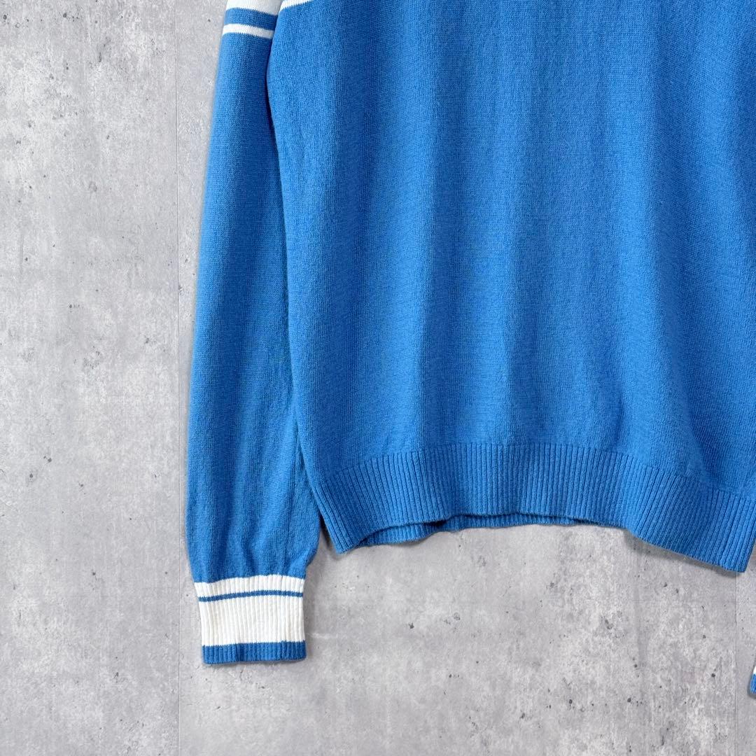 アルチビオ archivio ハイネックセーター ニット カシミア混 ブルー M