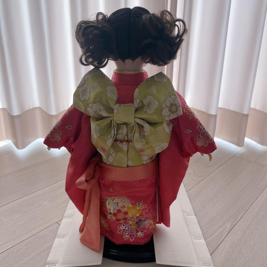 【美品】市松人形　日本人形　アンティーク　和人形　未使用