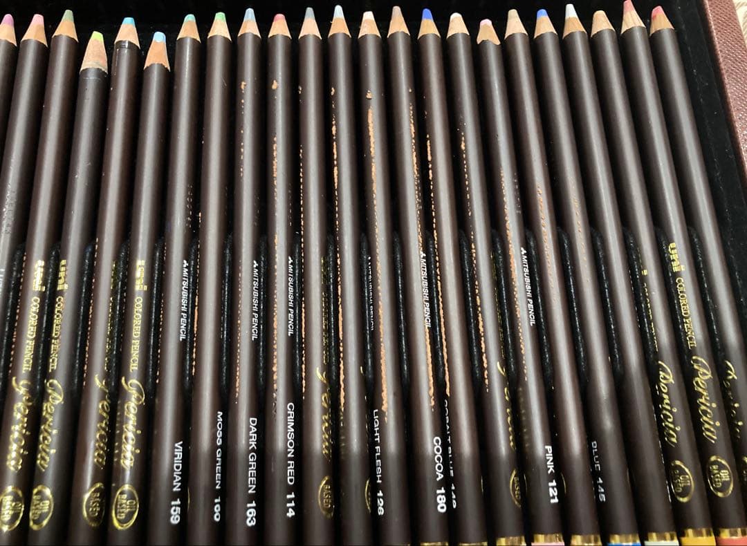 レ*ン様 希少！　三菱鉛筆uni　Pericia ペリシア　油性色鉛筆　36色