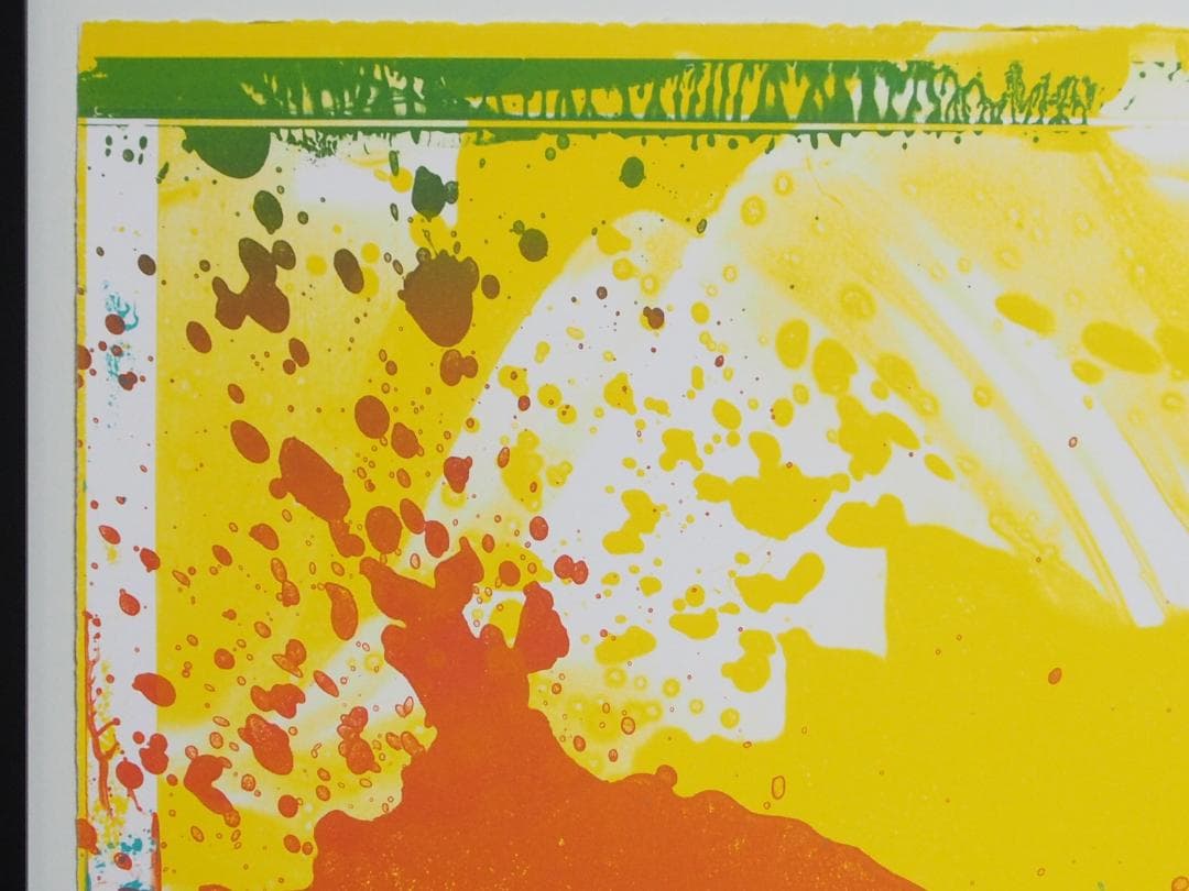 加納光於「ILLUMINATION」イルミネーション◆リトグラフ版画◆サイン額装