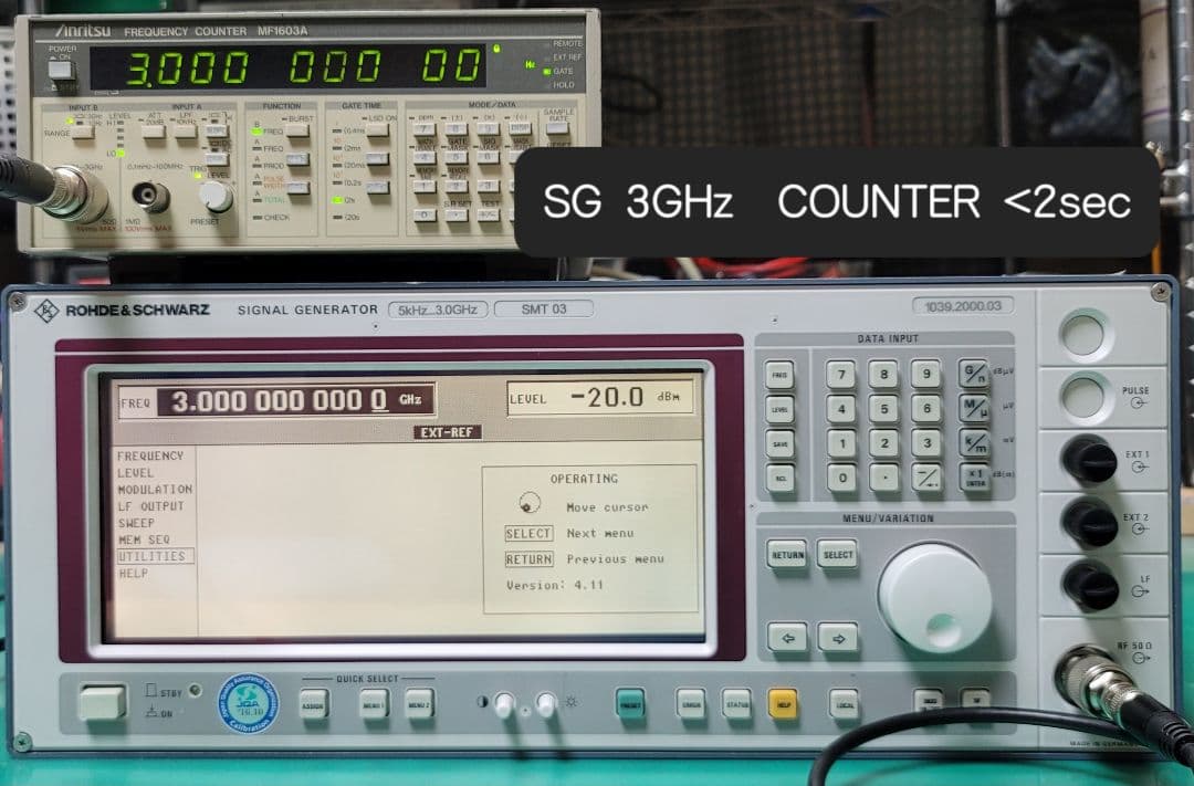 Anritsu 周波数カウンター MF1603A 0.1mHz-3GHz