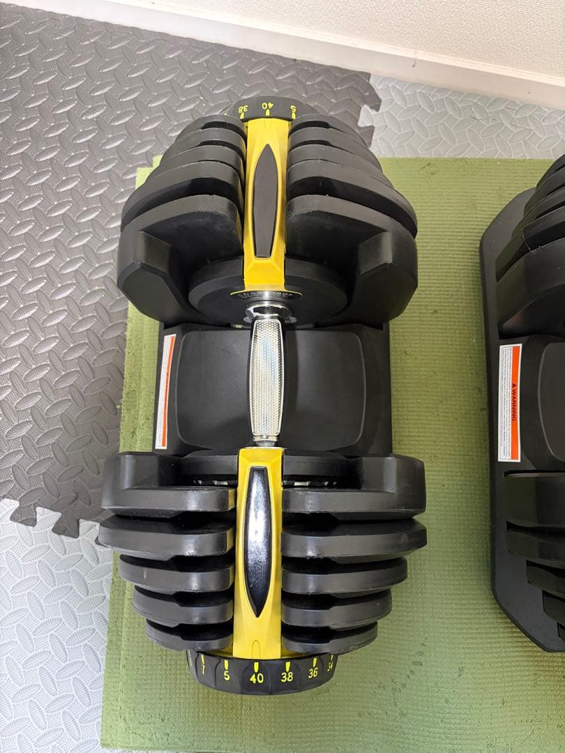 可変式ダンベル 2個セット　引き取り限定