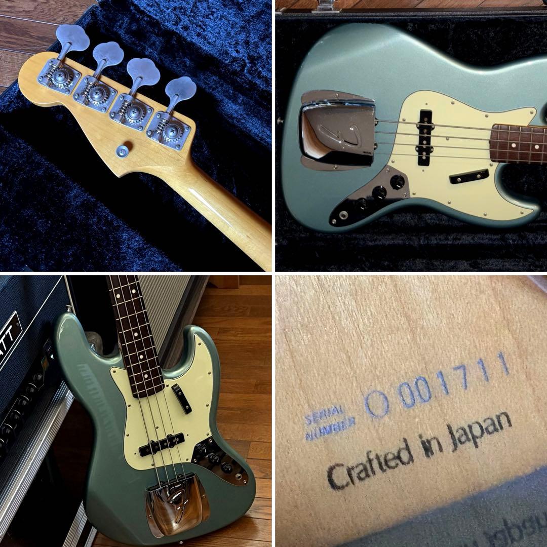 ベース Fender Japan Jazz Bass JB62-74 LPB