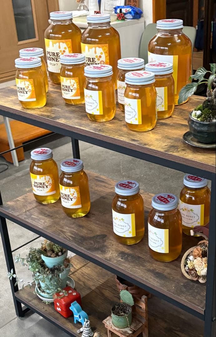 みかん蜜1.2kg✖️1本　百花蜜1.2kg✖️1本の食べ比べセット