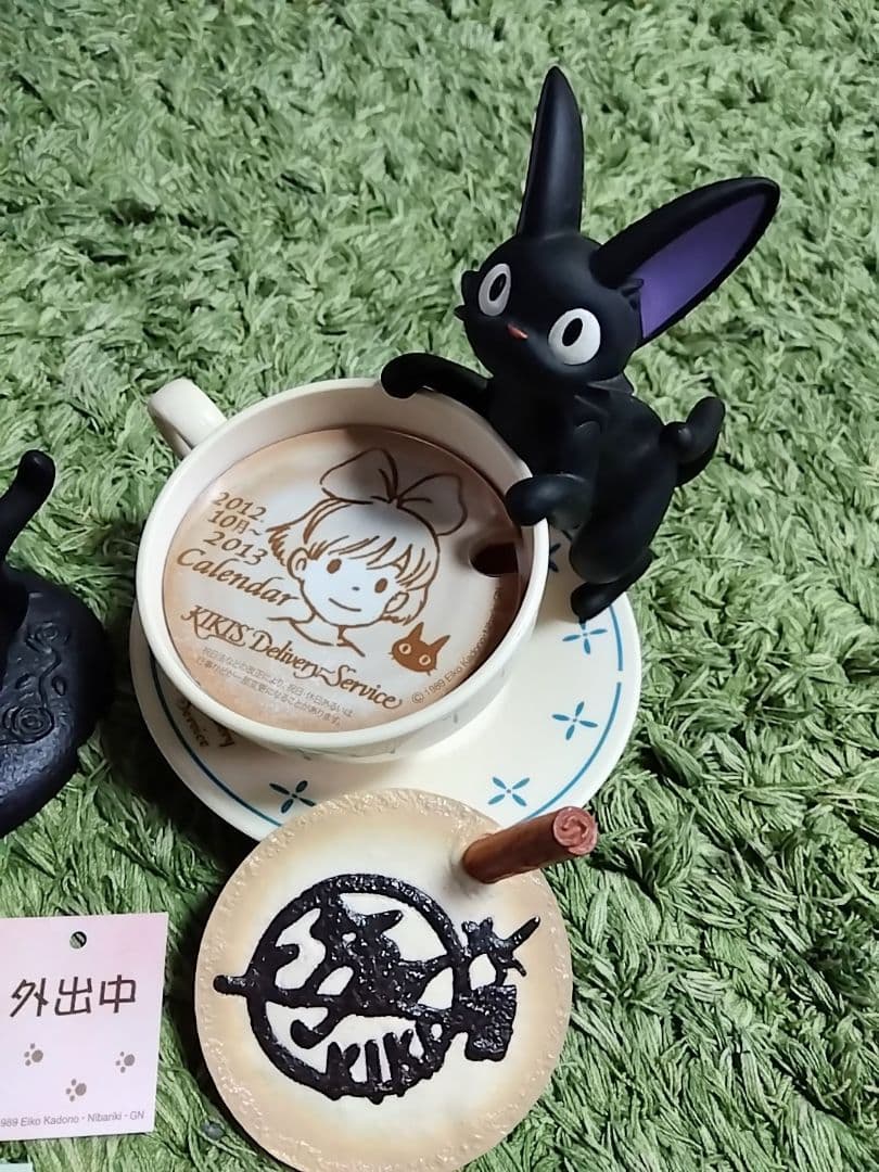 魔女の宅急便★ジジ　カレンダー★★貴重★レア★カプチーノ
